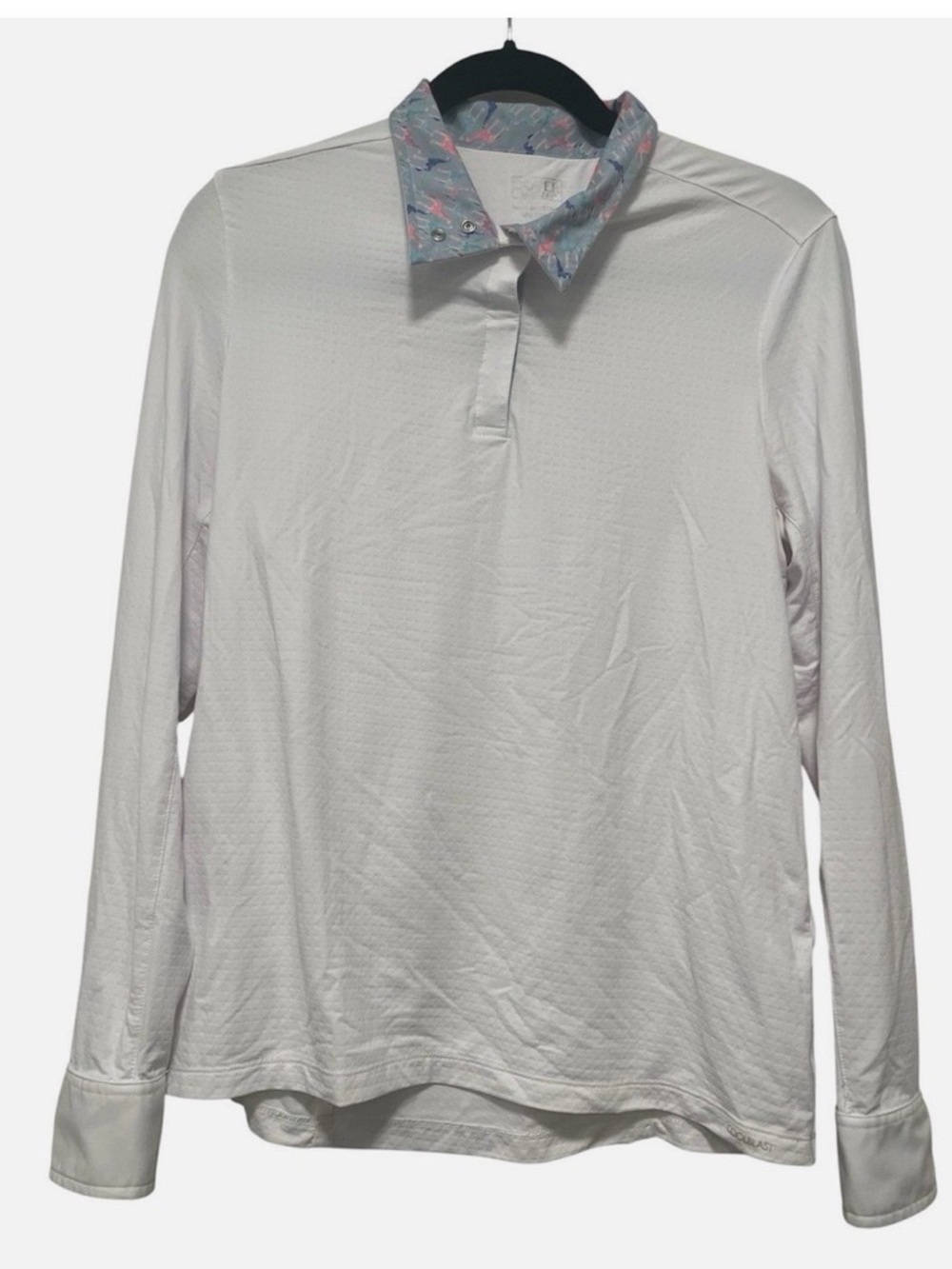 Dover saddlery Cool Blast Equestrain long sleeve show shirt - Giraffes